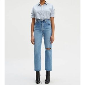 Brand New Levi’s Ribcage Straight Ankle